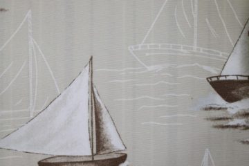 Azov Bateau 03. Плотная портьерная ткань. Ширина - 150см. Состав:65% хлопок, 35% полиэстер.