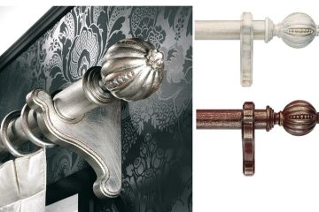 деревянный карниз для штор