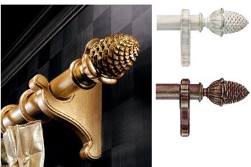 деревянный карниз для штор