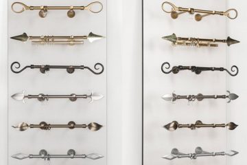 металлический карниз для штор