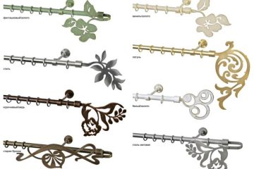 металлический карниз для штор