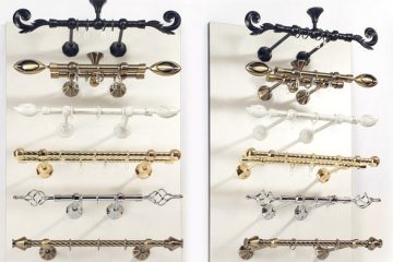 металлический карниз для штор