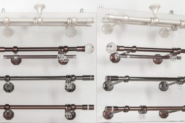 металлический карниз для штор