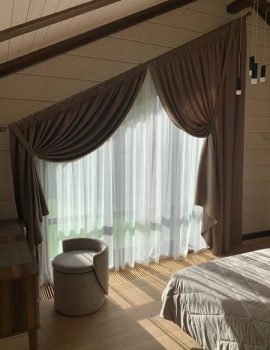 Шторы в спальню на заказ