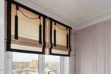 шторы в ванную на окно