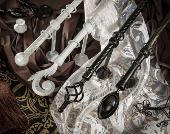 металлические карнизы для штор