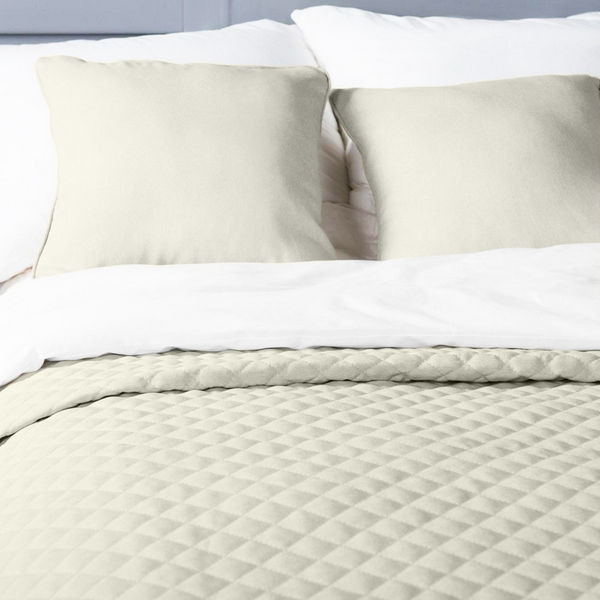 Покрывало Французские вафли молочный