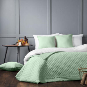 Покрывало Французские вафли мята