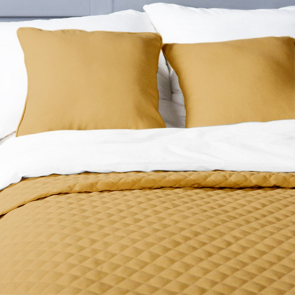 Покрывало Французские вафли золото