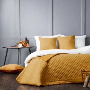 Покрывало Французские вафли золото