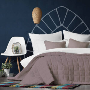 Покрывало Квадраты классика орех