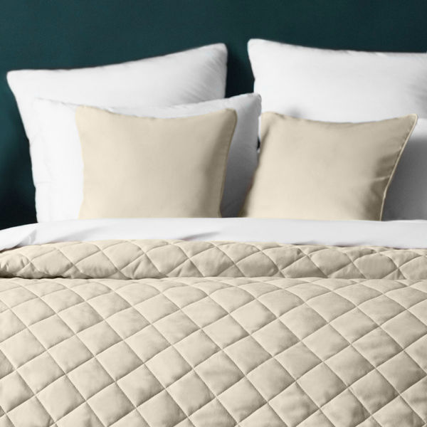 Покрывало Ромб классика чайная роза