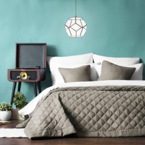 Покрывало Ромб классика серый